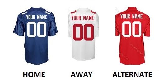 (image for) NEW YORK G Pro Football Number Kit